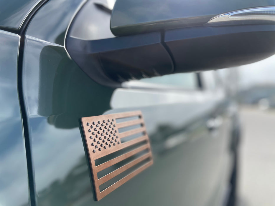 USA 3M Adhesive-Backed American Flag - Small (Two-Pack)