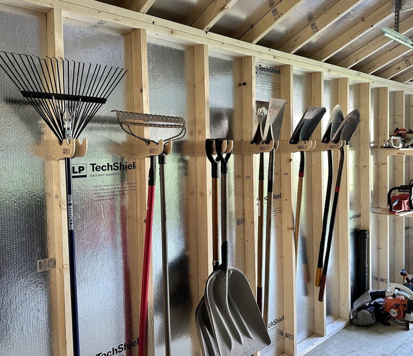 Garden Yard Tool Organizer Storage Rack