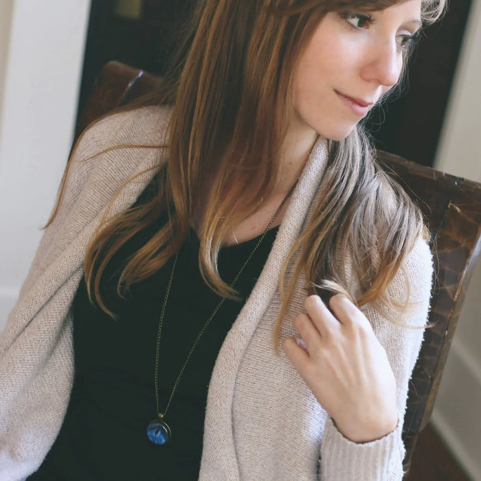 Interchangeable Solar System Necklace