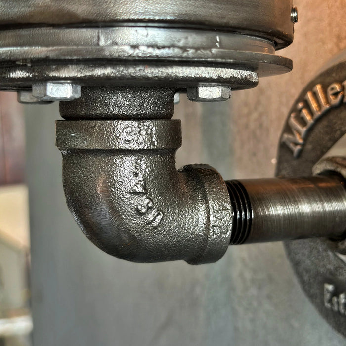 Old-Fashioned Metal Cage Sconce - The Harold