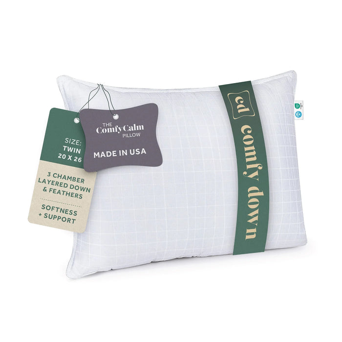 3-chamber layered pillow