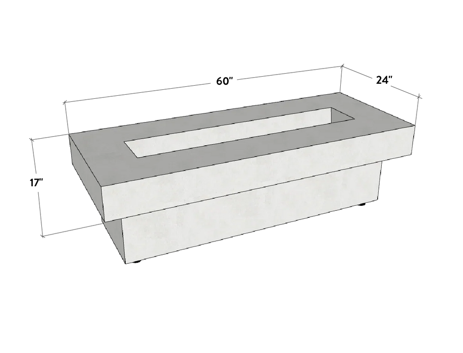 Terraza | Concrete Fire Pit Table