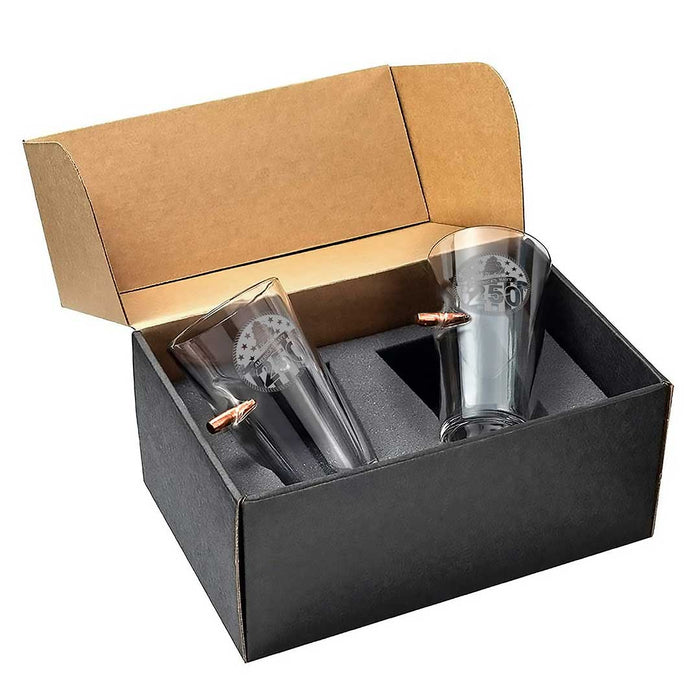Military 250th Anniversary Glasses