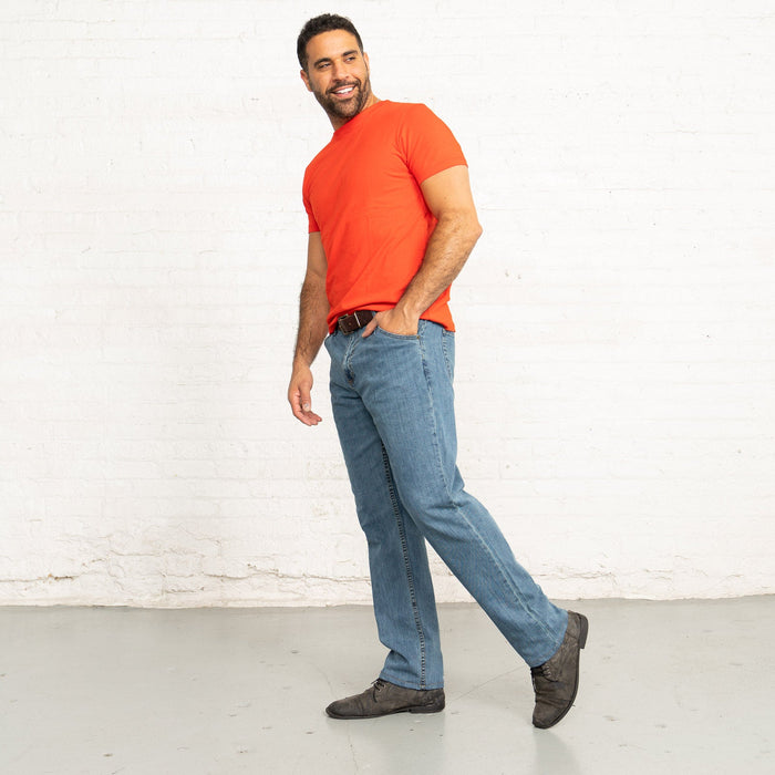 Relaxed Fit Light Wash