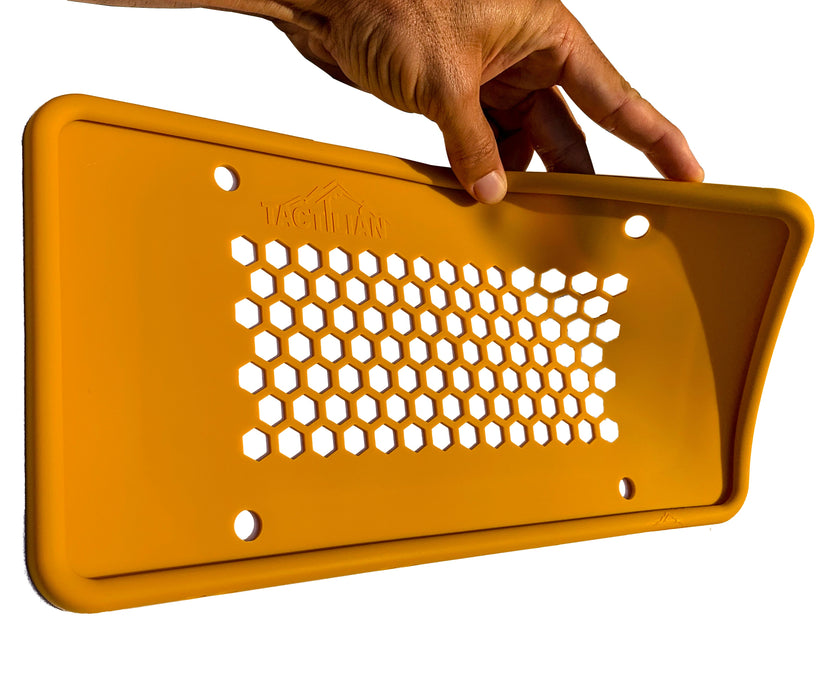 Silicone Anti-Rattle, Anti-Scratch License Plate Holder