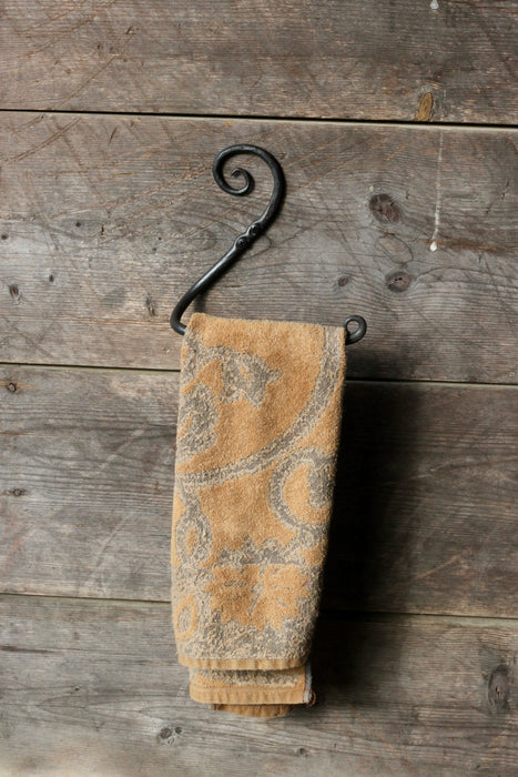 Hand Towel Rack - Scrolled Design