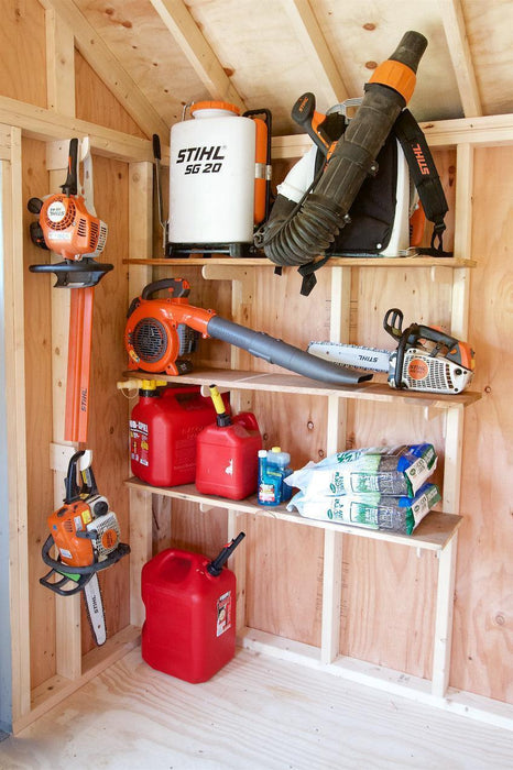 Shed Shelf Bracket Kit - 10-12"