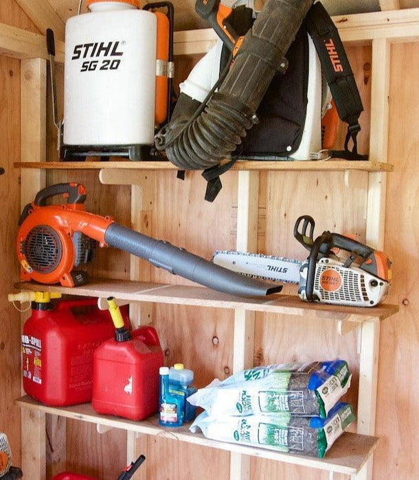 Shed Shelf Bracket Kit - 10-12"