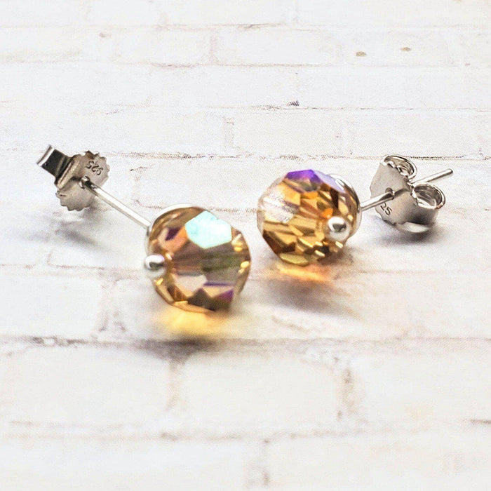 4mm Sterling Silver Spiral Ear Studs