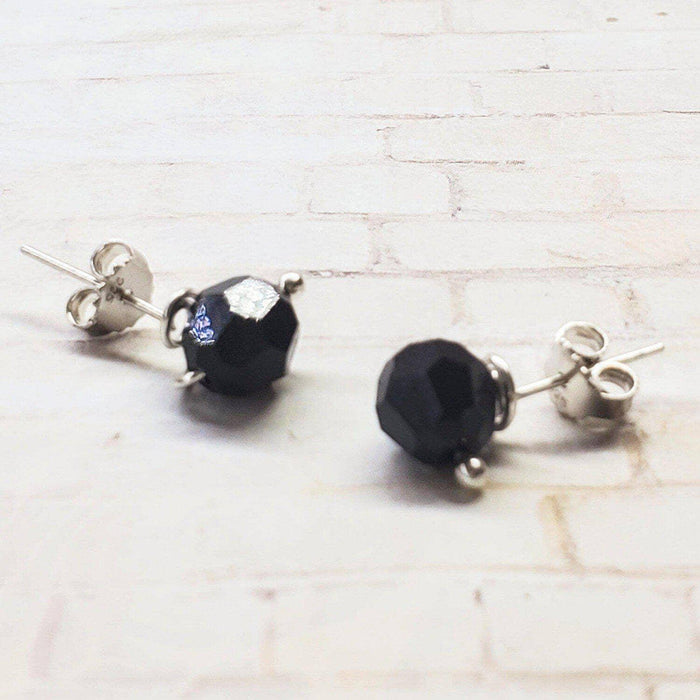 4mm Sterling Silver Spiral Ear Studs