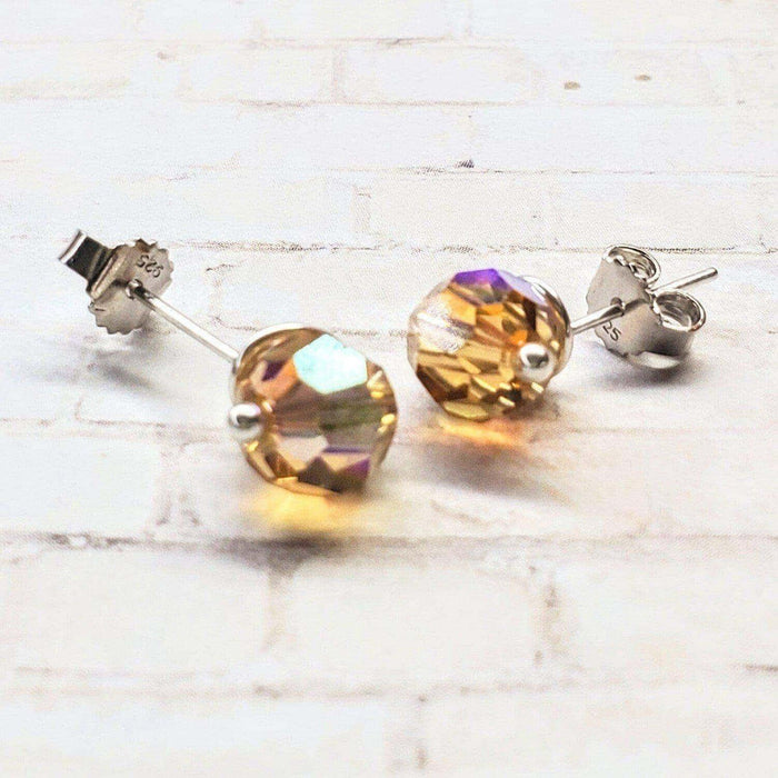 4mm Sterling Silver Spiral Ear Studs