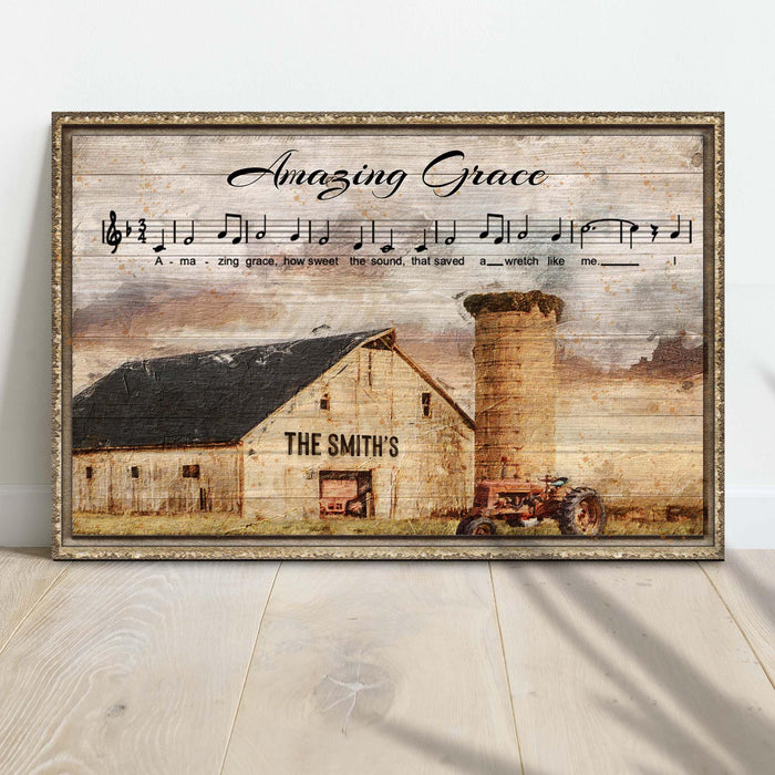 Amazing Grace Family Sign II