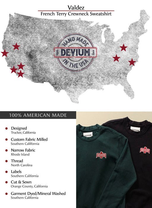 Valdez French Terry Crewneck