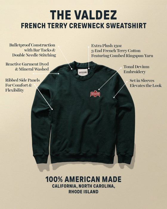 Valdez French Terry Crewneck