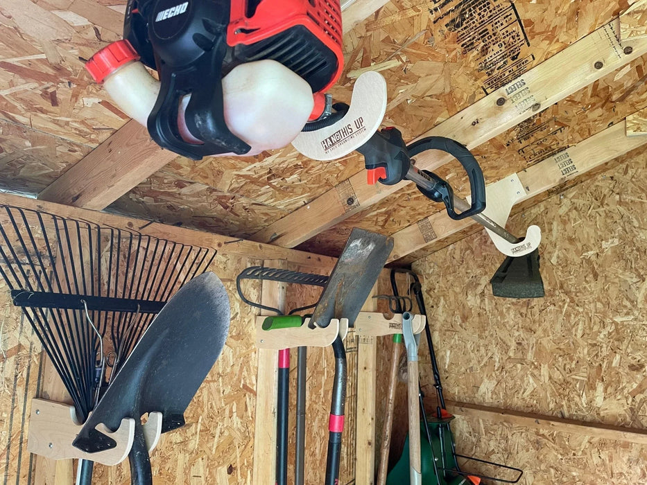 Weed Wacker Organizer Shed Hook