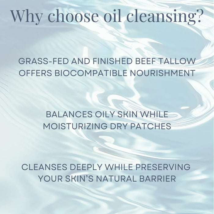 Tallow-Based Oil Cleanser
