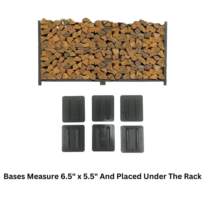 The Woodhaven 10ft Firewood Rack