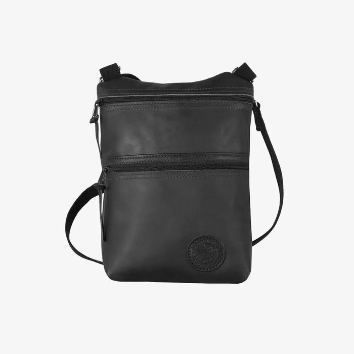 Leather Traverse Crossbody Bag